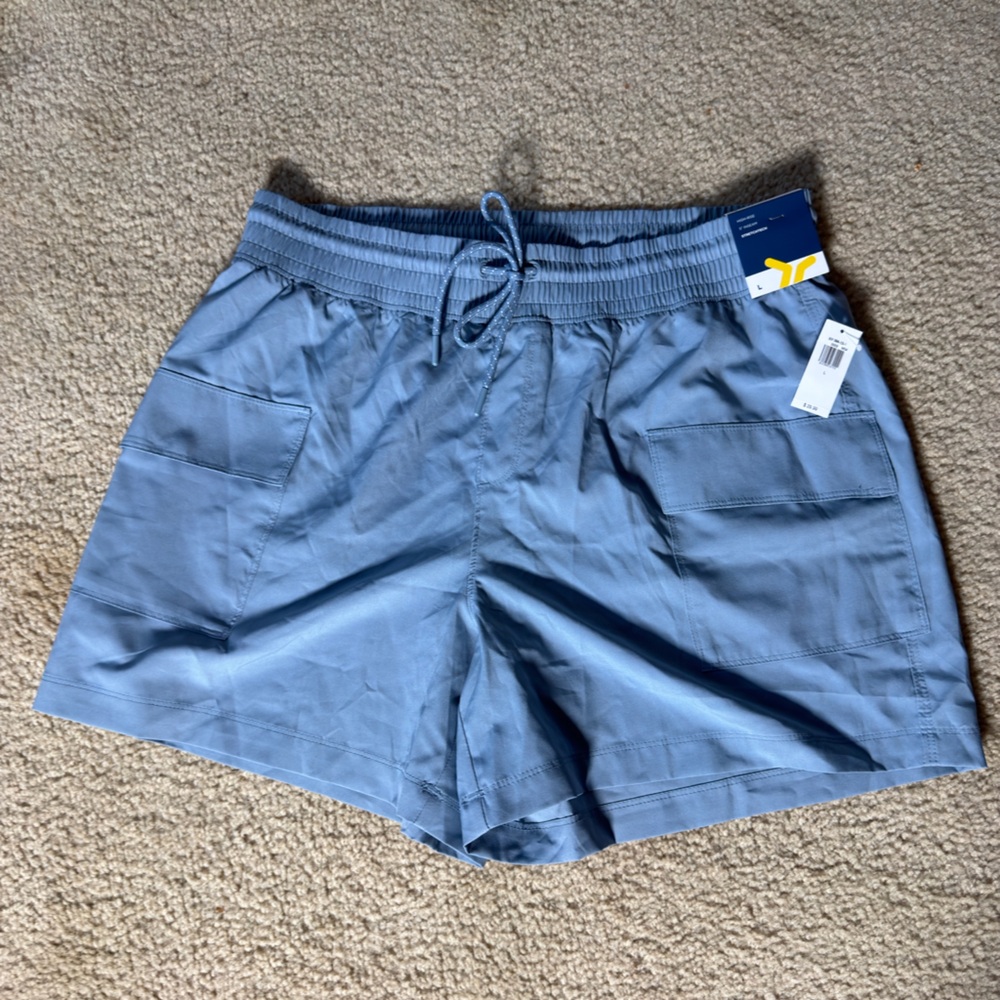 Old Navy Blue Drawstring Shorts